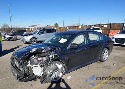 2013 Subaru Legacy 2.5I Premium из США, поврежденный, VIN 4S3BMBG61D3019454